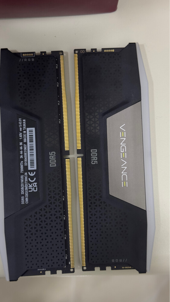 RAM 32GB / 7200 mts / CL34 - 1