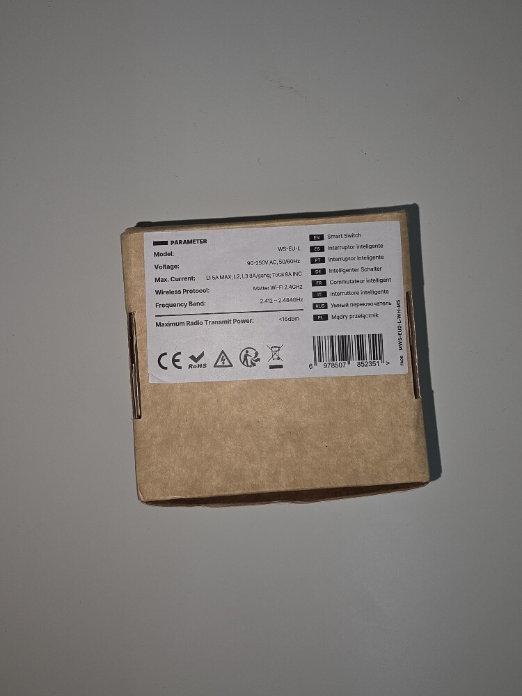 Moes Smart Switch - 2