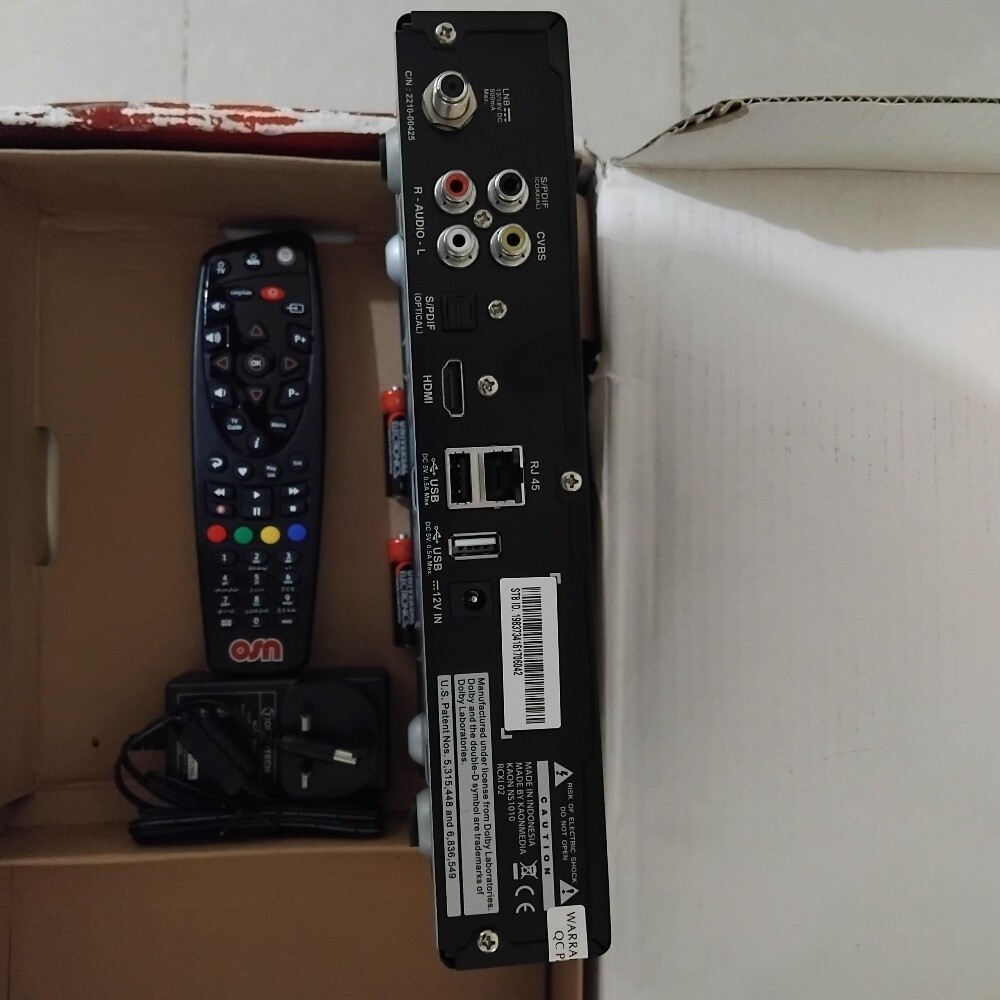 OSN DECODER RECEIVER NEW NOT USED - 3