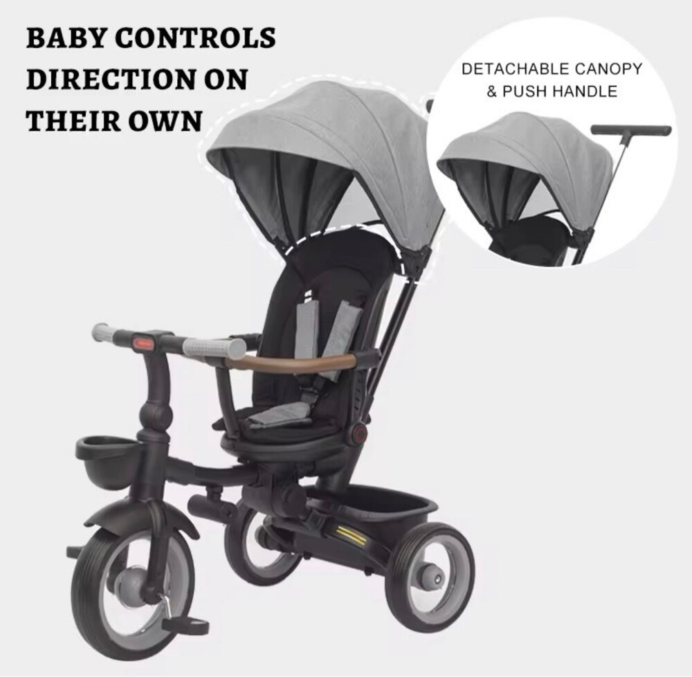 7 in 1 stroller and tricycle  - 3