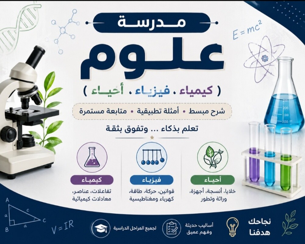 معلمة علوم - 1