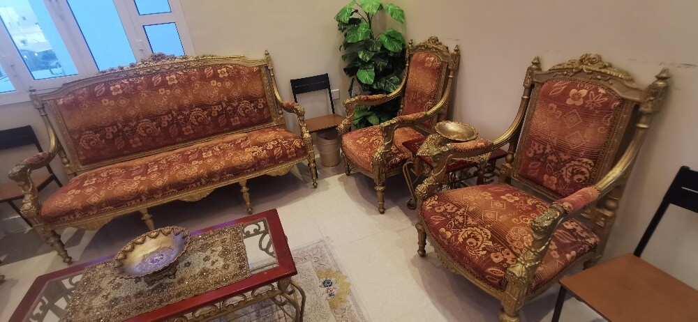 Furniture set+Tables+Chairs+Plants - 2