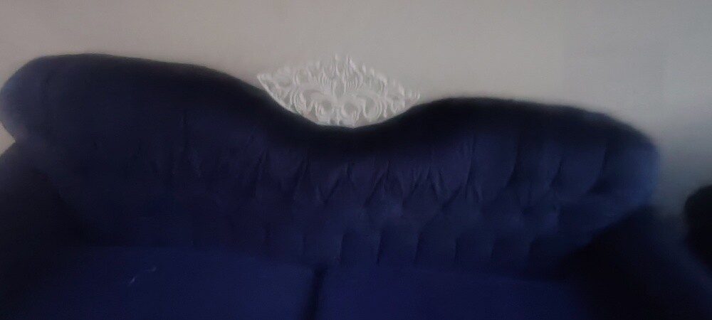 Used navy sofas almost in condition - 5