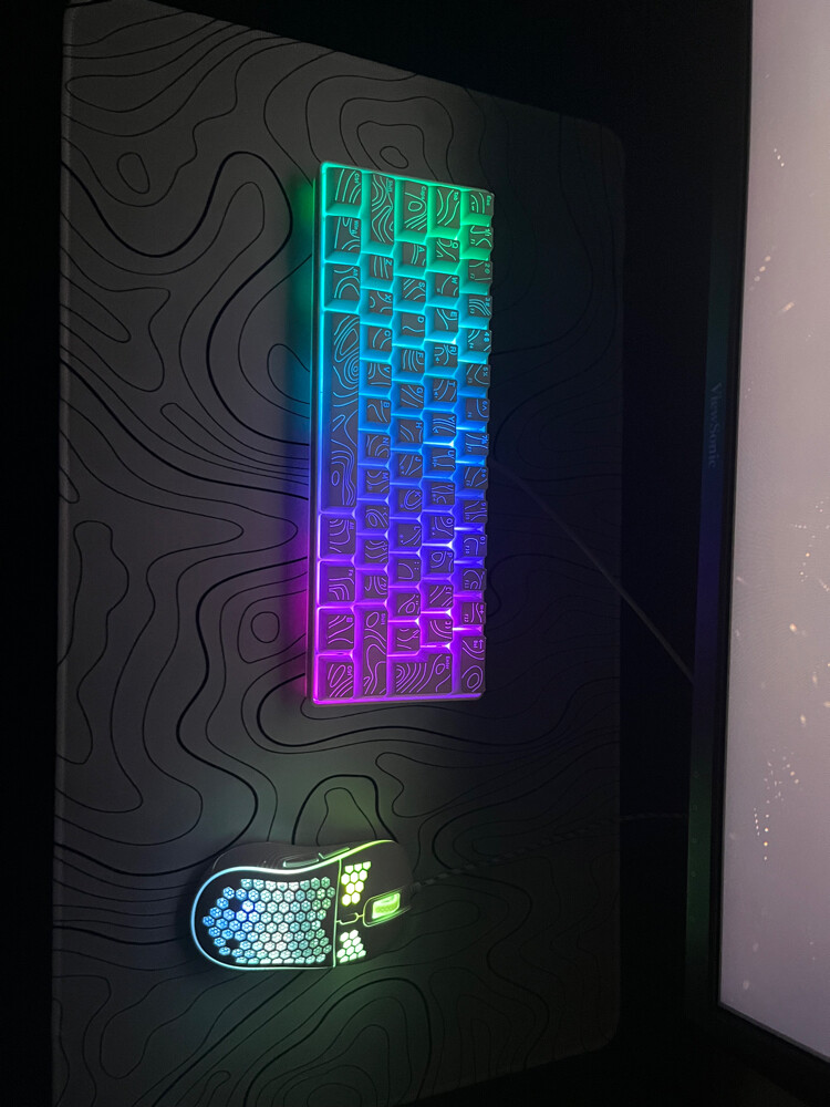 keyboard mouse and mouse pad - 1