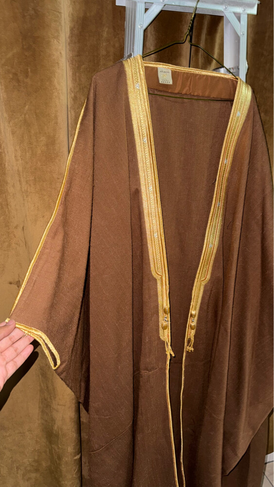 bisht arabic brown new - 12