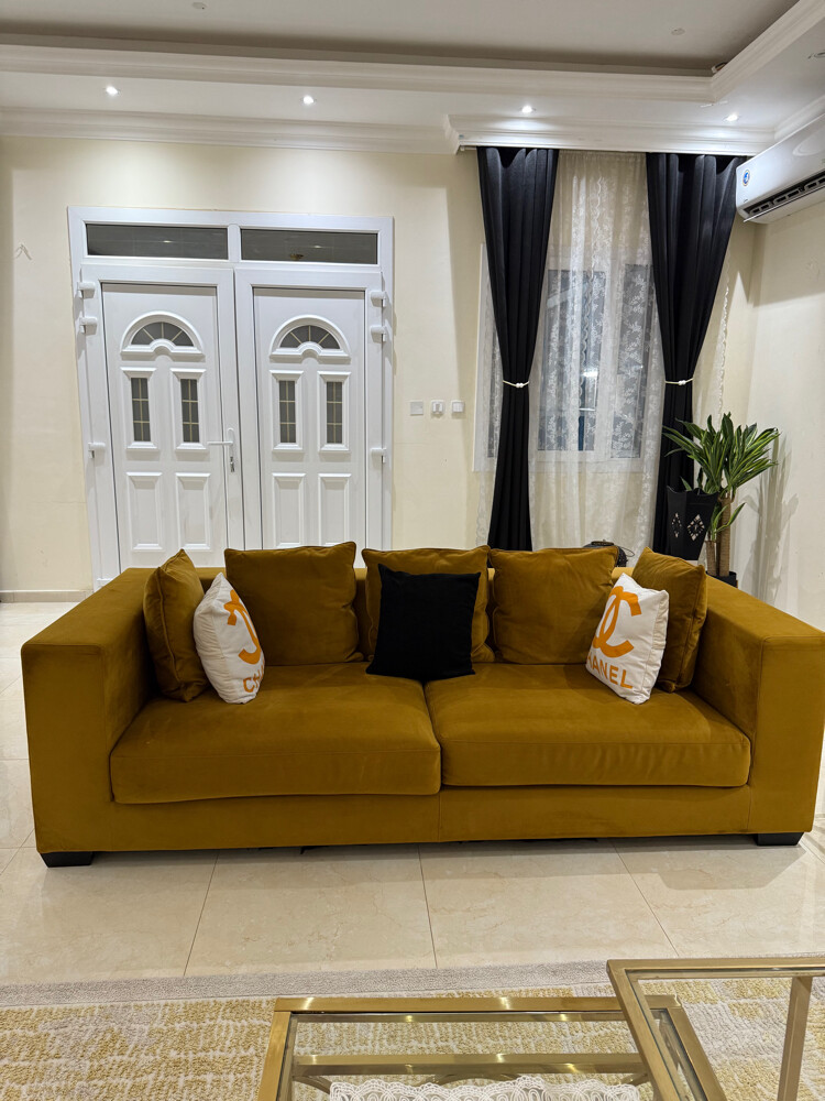 sofa set and tables all together - 2
