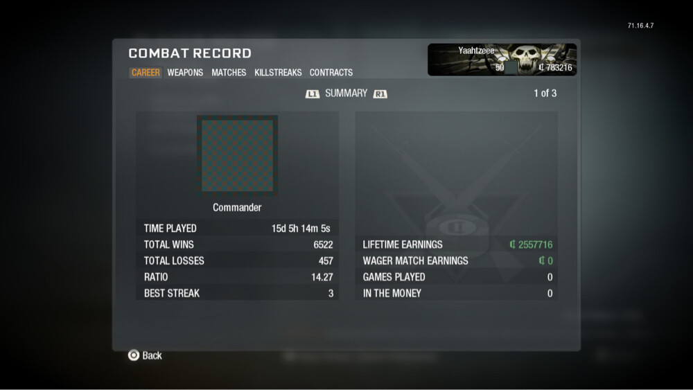 Hacked Black Ops 2 and 1 account  - 3