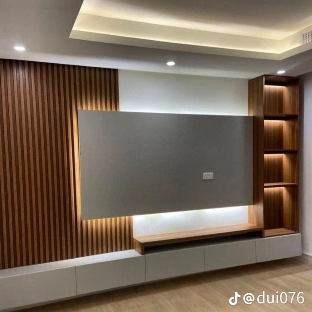 TV Decor - Bedroom Design, Wall Cab - 3