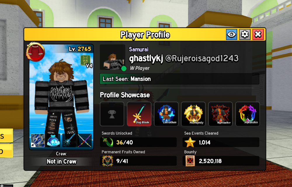 Bloxfruit Account - 14