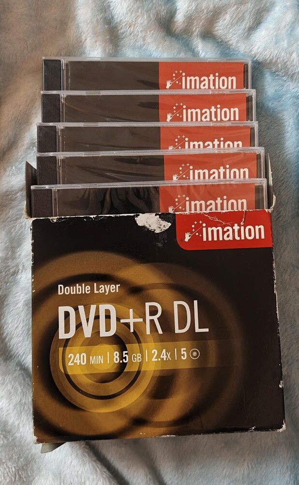 Imation Double Layer DVD+R DL 8.5GB - 4