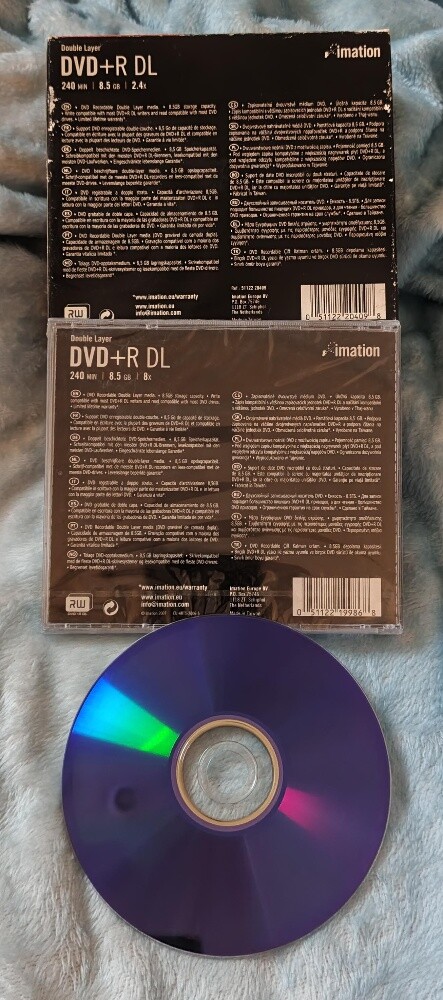 Imation Double Layer DVD+R DL 8.5GB - 2
