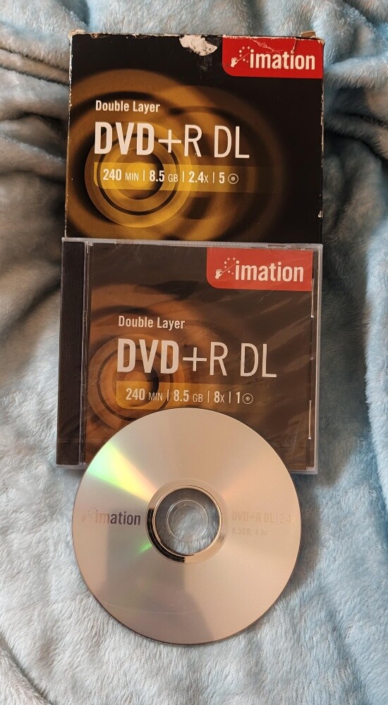 Imation Double Layer DVD+R DL 8.5GB - 7