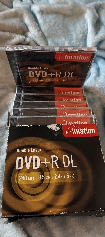 Imation Double Layer DVD+R DL 8.5GB - 6