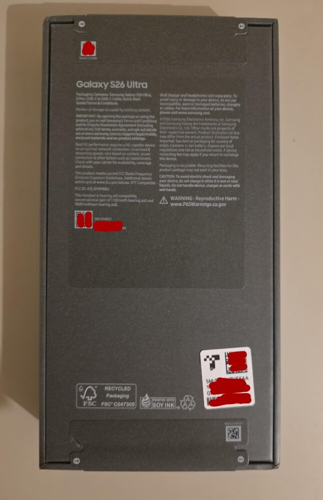 [NEW] S26 Ultra 512GB Violet - 2