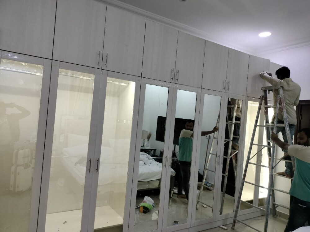 Wood cabinets&dressing,parkia artic - 8