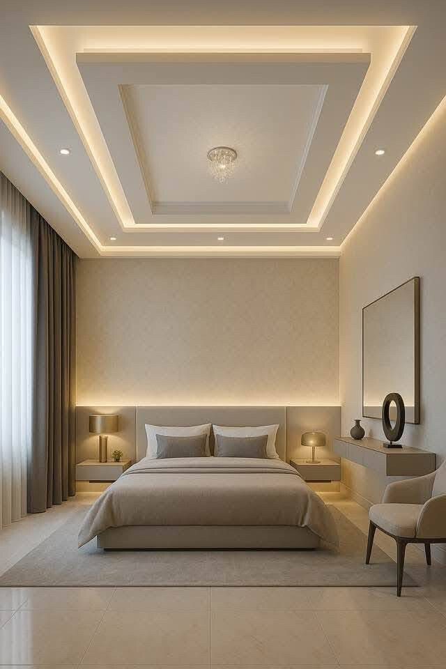 أسقف جبسية، فواصل، وتصميم داخلي ح - 9