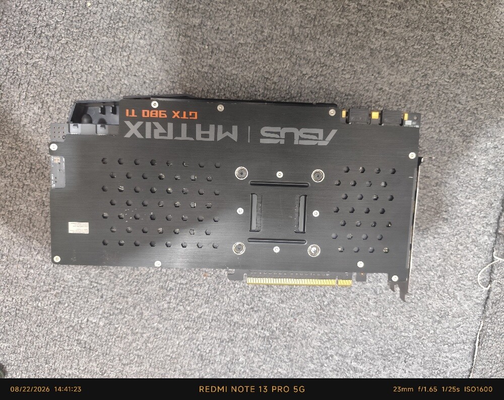Asus Matrix GTX 980 To 6gb ram gpu - 2