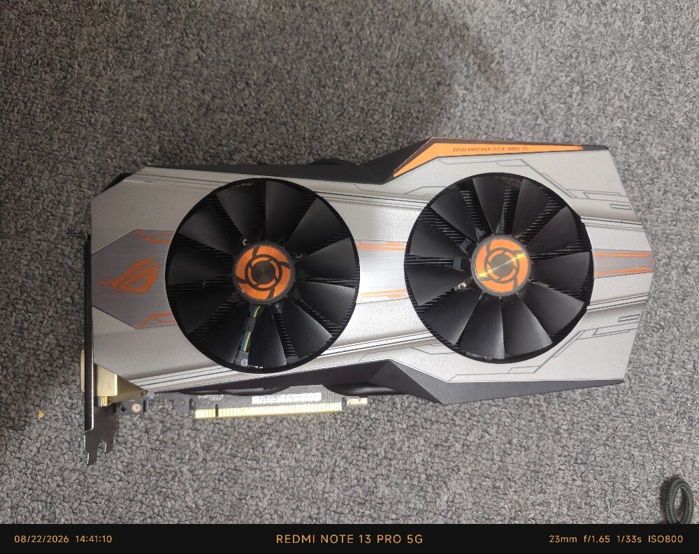 Asus Matrix GTX 980 To 6gb ram gpu - 1