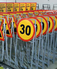 Traffic Signage with Stand - 1