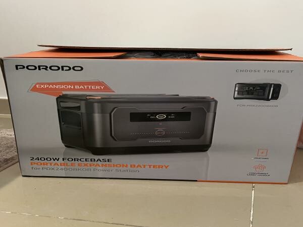 (Open Box) Porodo 2400W battery exp - 3