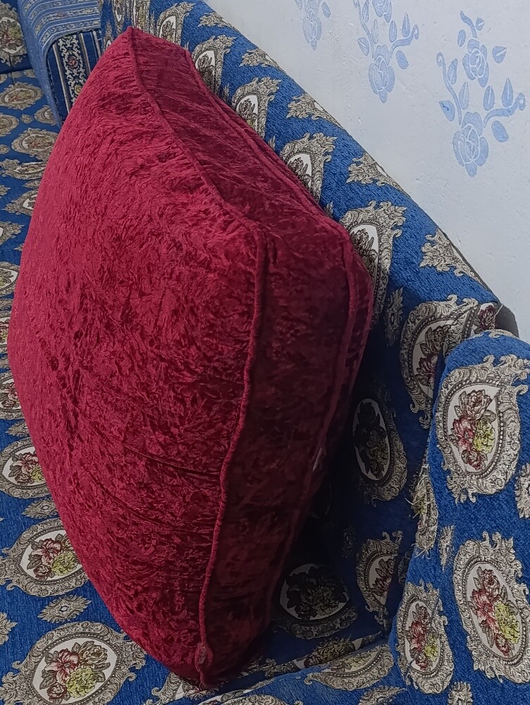 Burgundy Decorative Pillows – Set - 2