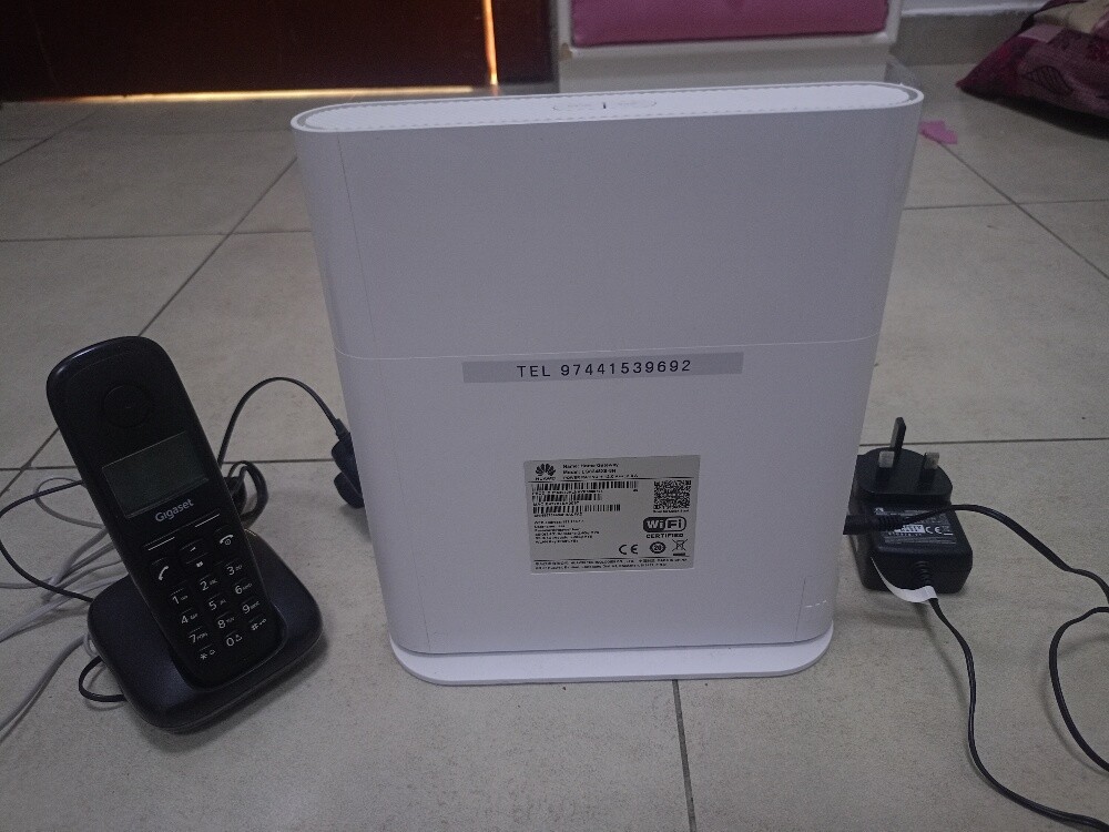 wifi router and Land phone - 2