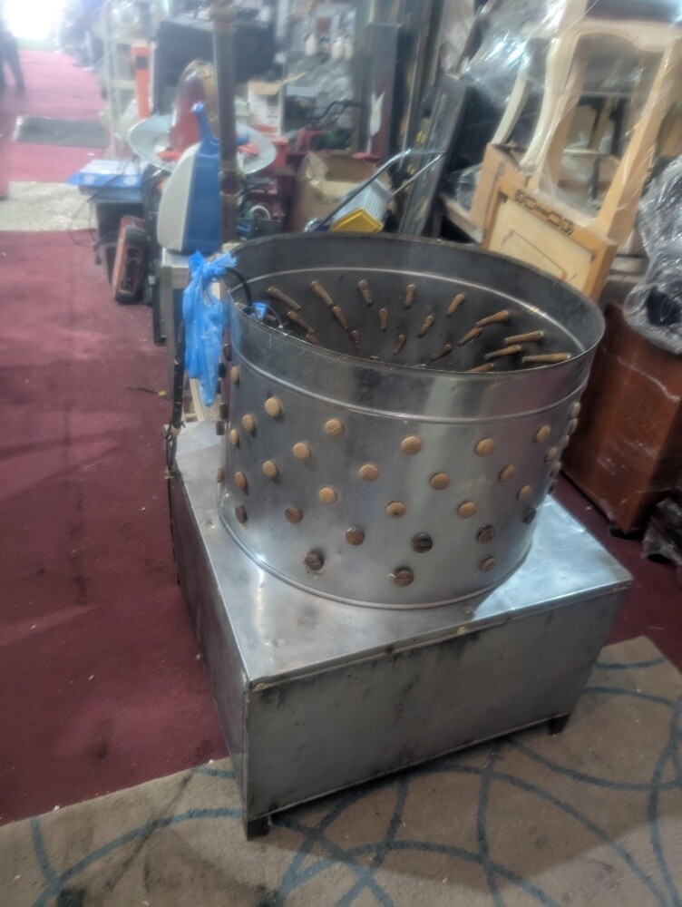 chakeen machine and parking stand - 1