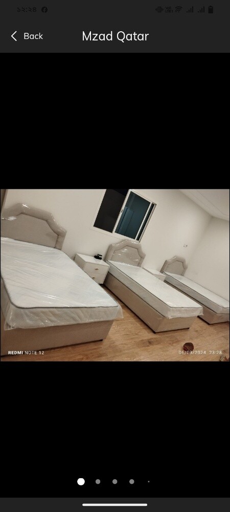 Complete bedroom set, bed, mattress - 7