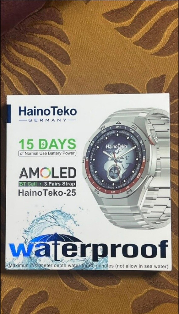 The Haino Tico watch is brand new in its box features AI connectivity is water resistant and is suitable for sports. - 3