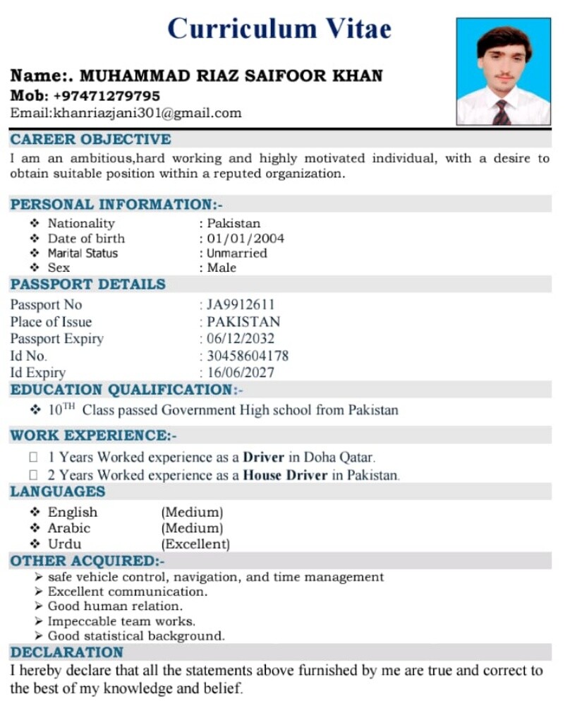 Muhammmad Riaz - 2