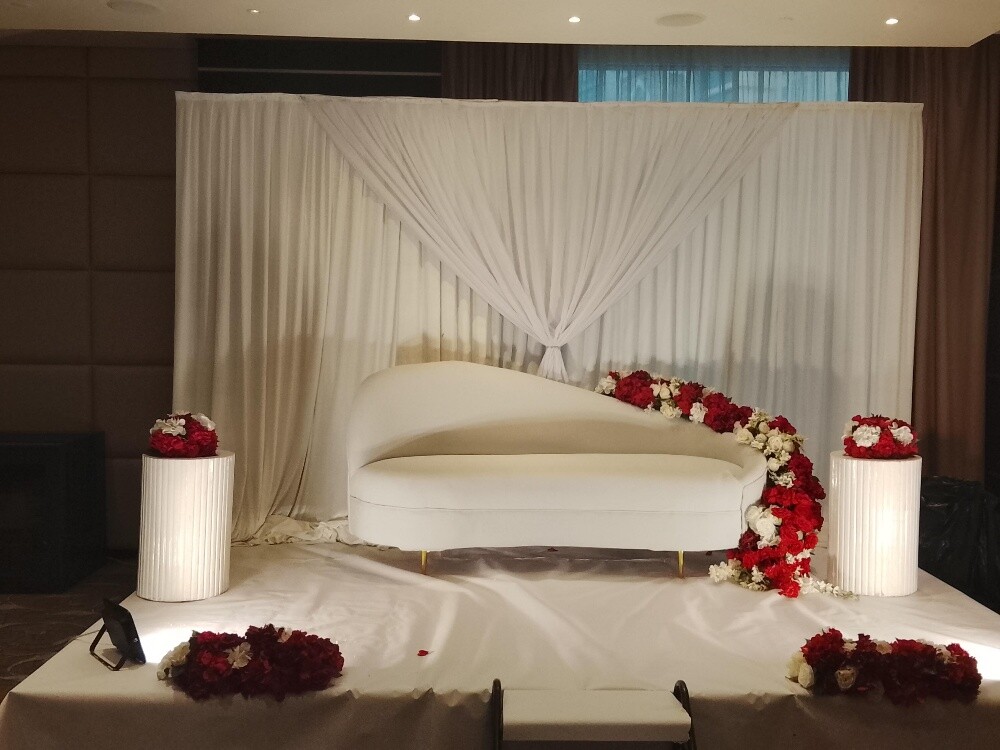 كوشه عروسه وتجهيز حفل بالكامل - 29