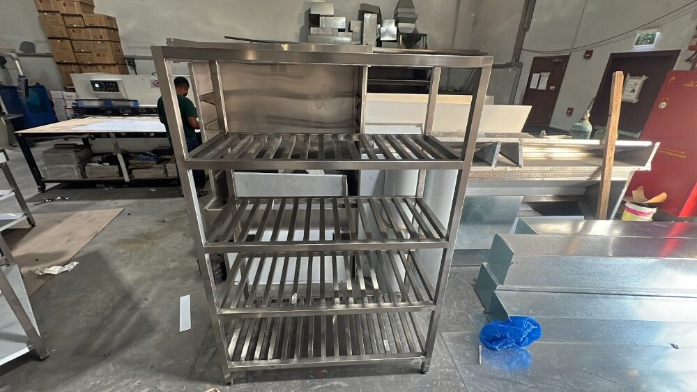 SS Rack Stand with Tube - 1