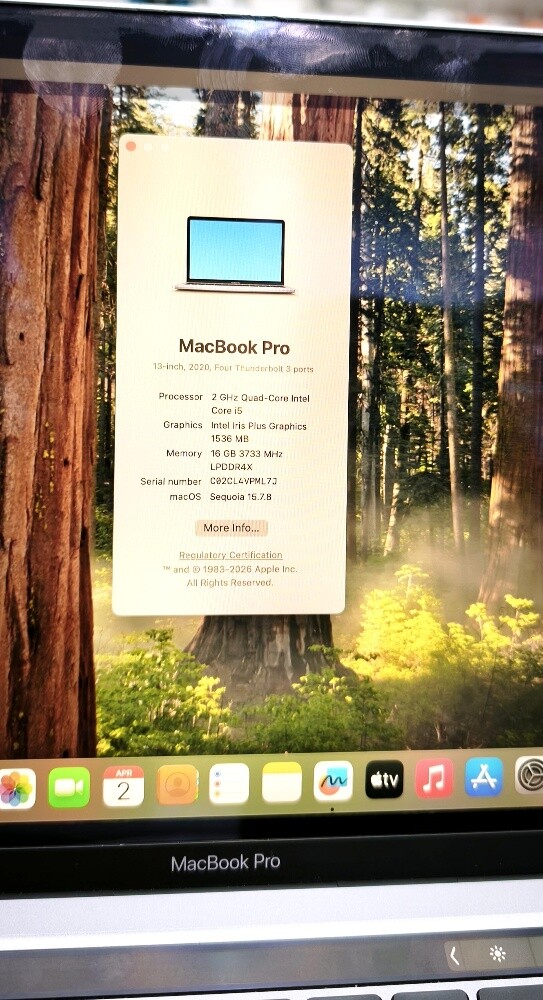 MacBook Pro 13" 2020 - 4