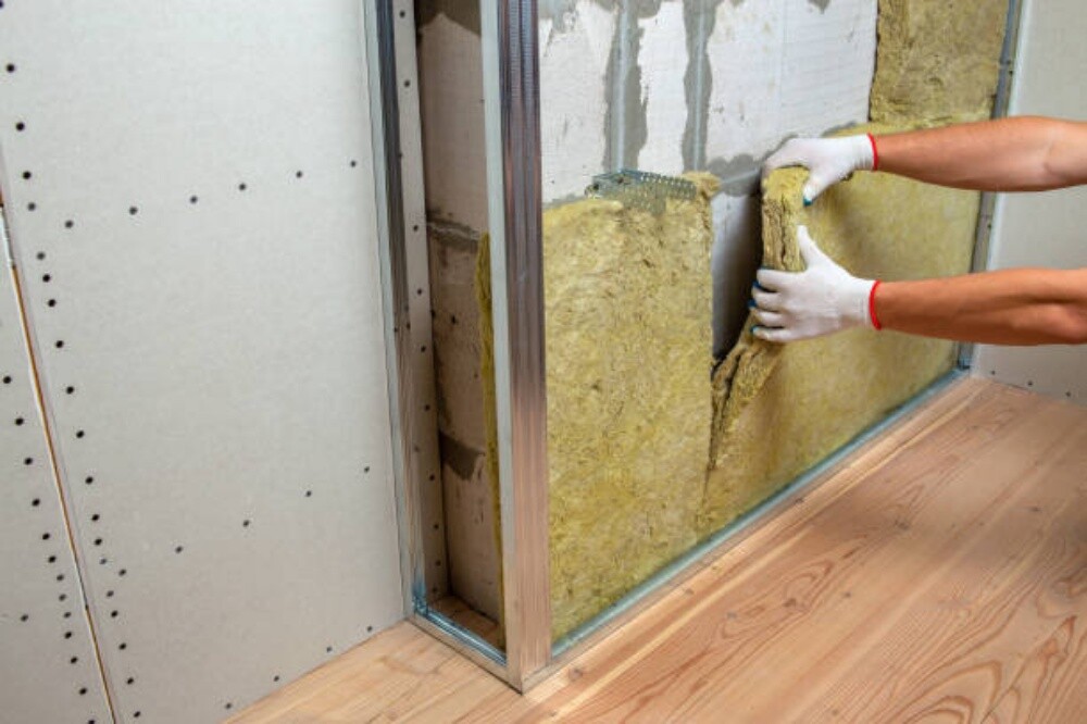 Gypsum board partition - 5