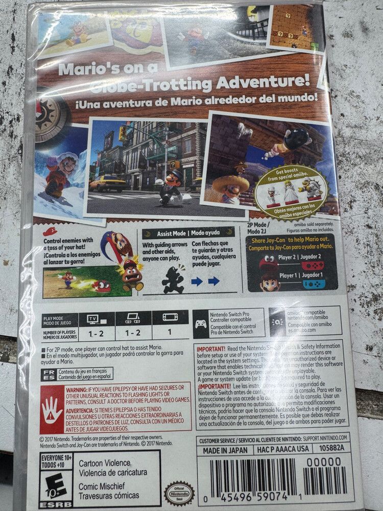 mario odysey switch game - 2