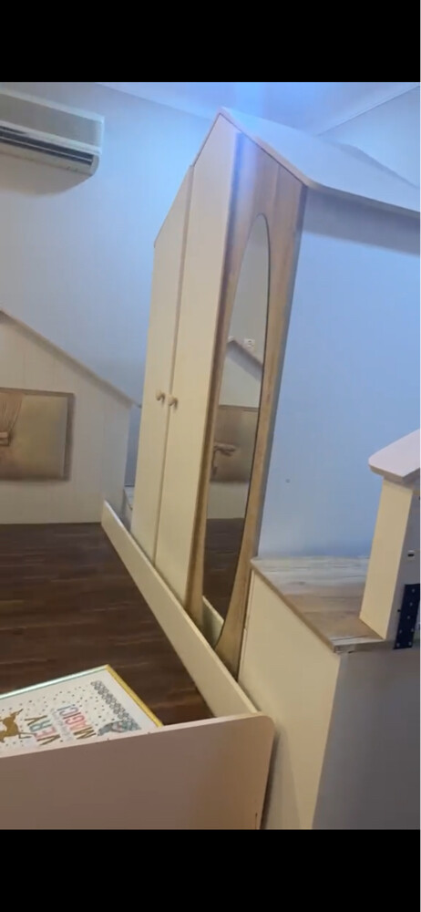 A bed, a dresser, a bed, a table or - 2