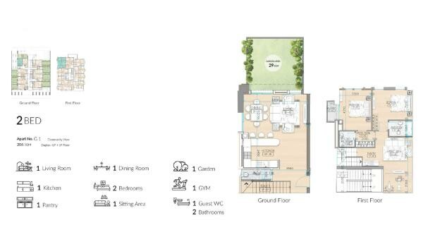 READY 2BR DUPLEX + PRIVATE GARDEN - 7