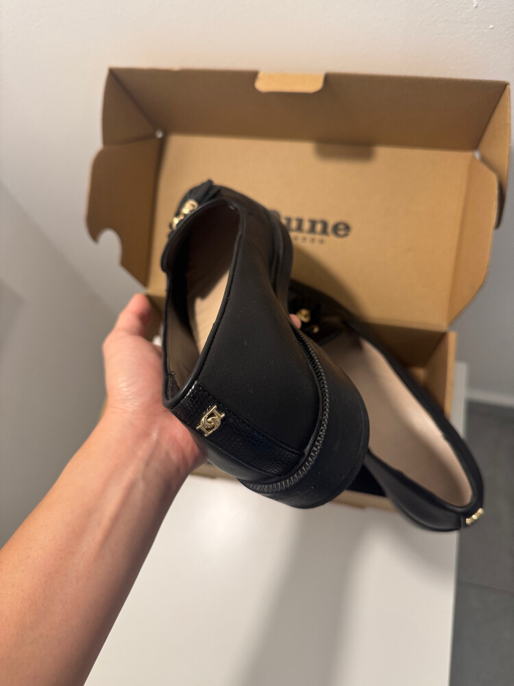 Dune Black Leather Shoes - 3