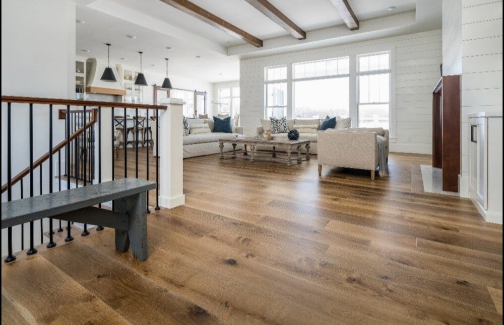 Zic zag parquet flooring. - 17