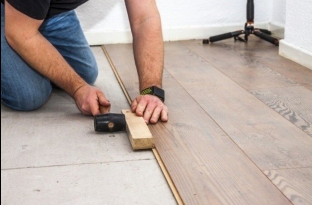 Zic zag parquet flooring. - 15