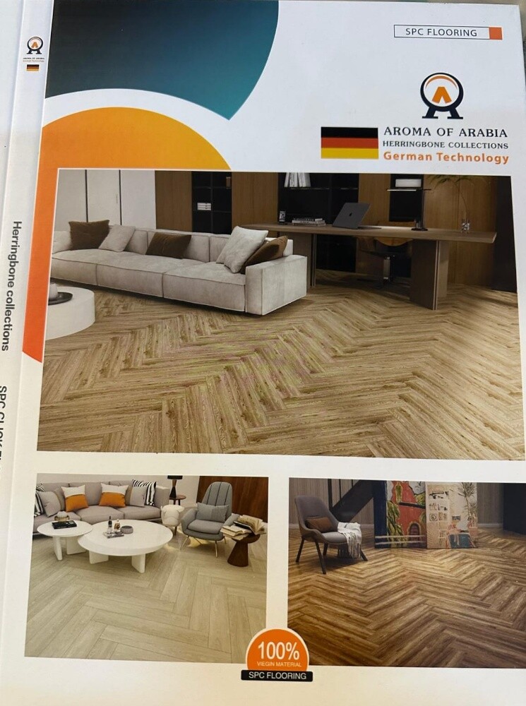 Zic zag parquet flooring. - 2
