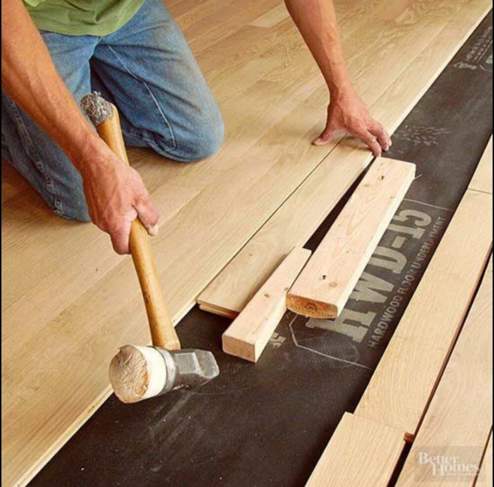 Zic zag parquet flooring. - 16