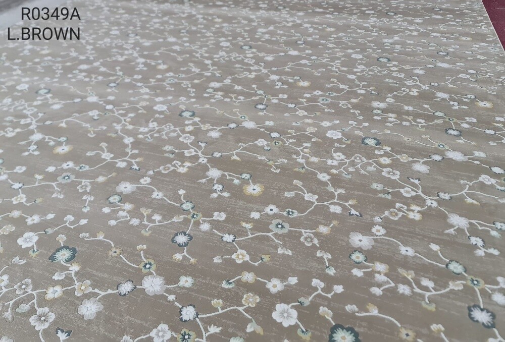 We have white carpets of various de - 4