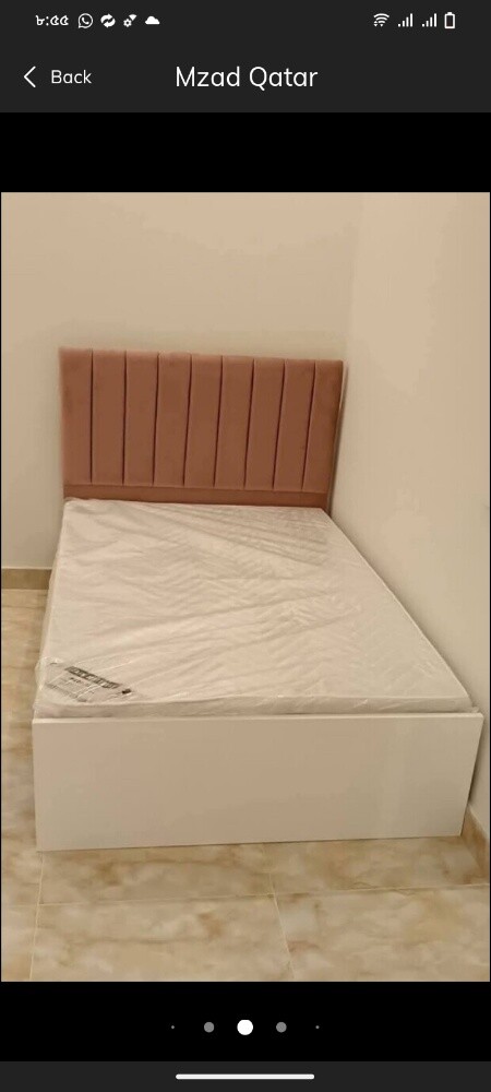 Complete bedroom set, bed, mattress - 6