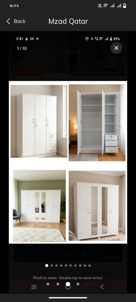 Complete bedroom set, bed, mattress - 2