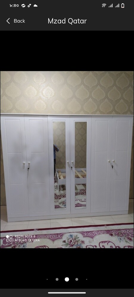Complete bedroom set, bed, mattress - 6