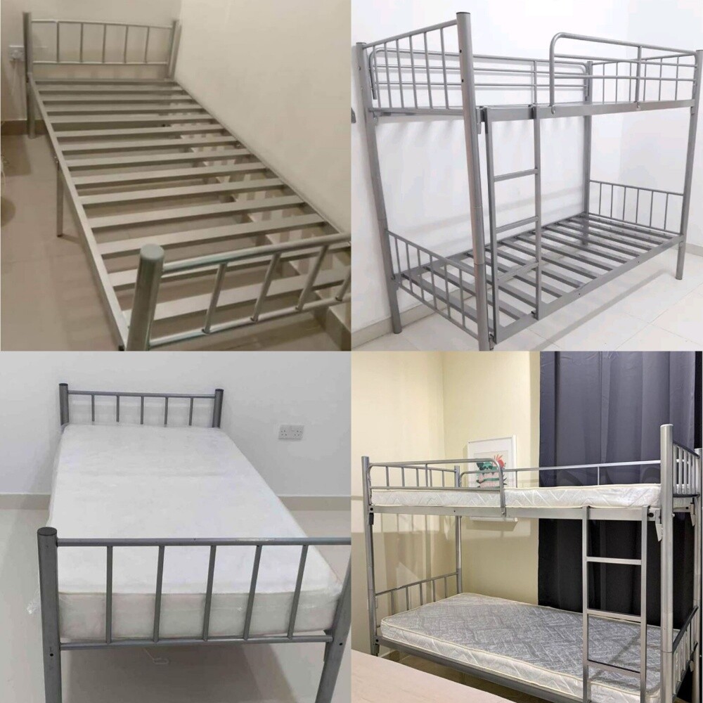 new steel single or double bunk bed - 2