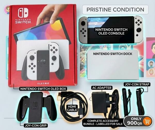 Nintendo Switch OLED Model (White) - 1