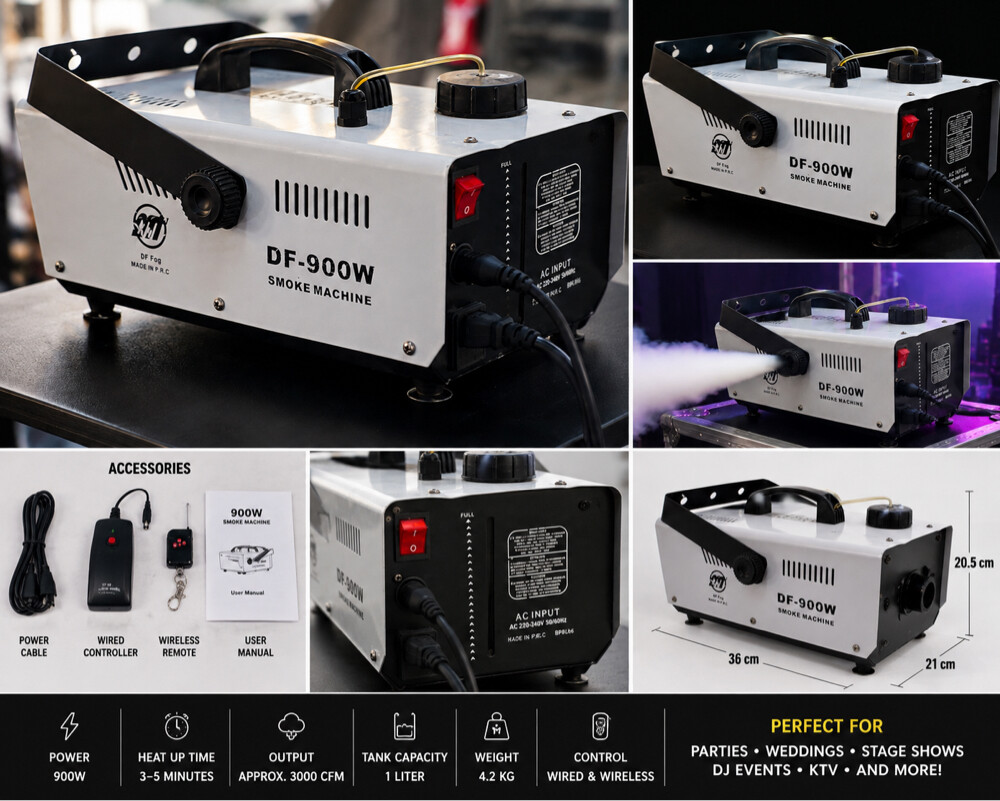 900W smoke machine professionally  - 2