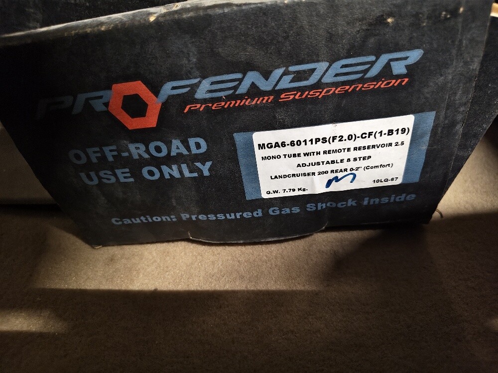 Profender suspension - 5